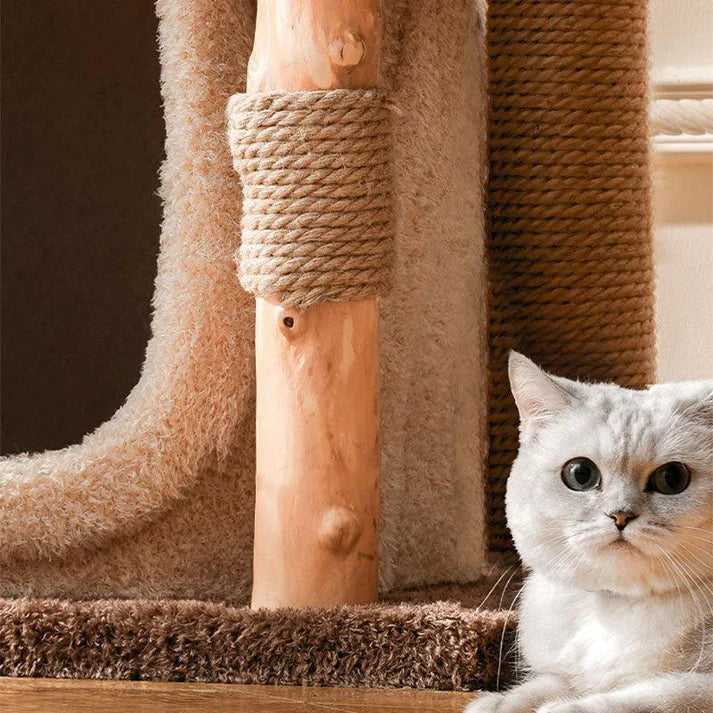 Torre Felina Premium - Feita para seu pet brincar e explorar