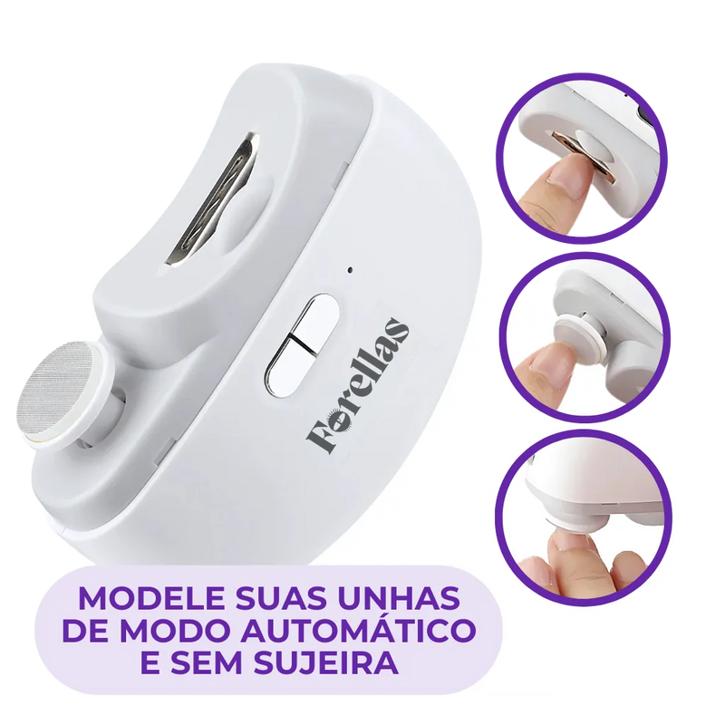 Cortador De Unha Elétrico - Rápido, Preciso e Sem Sujeira!