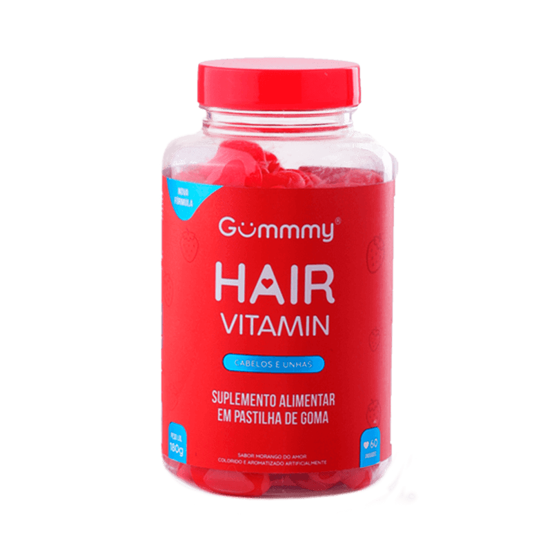 1 - Gummy® Hair - Morango 180g