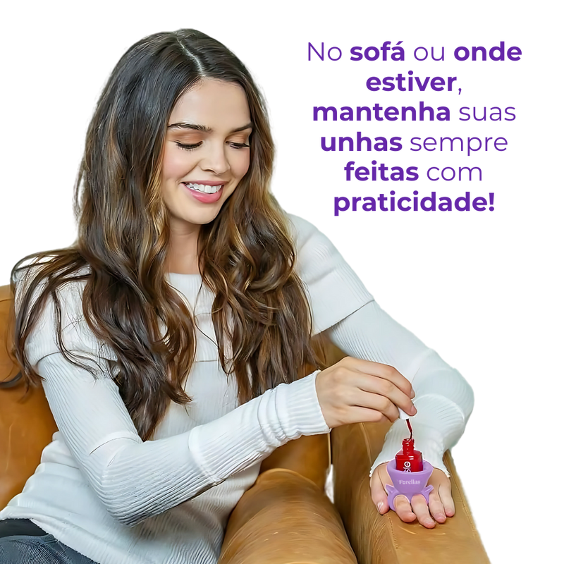 Porta Esmalte Dedo - Faça Unhas em Casa com Facilidade!