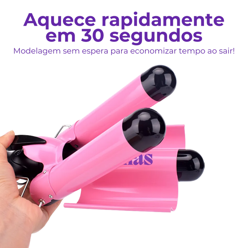 Triondas para Cabelo - Ondas Perfeitas em Poucos Segundos!