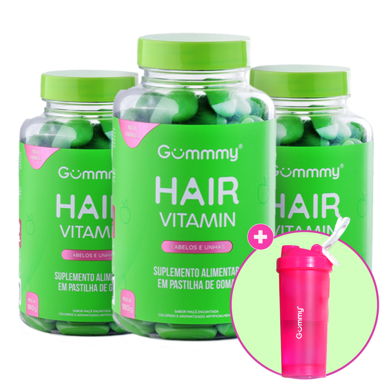 3 Gummy Hair® + 1 Shakeira