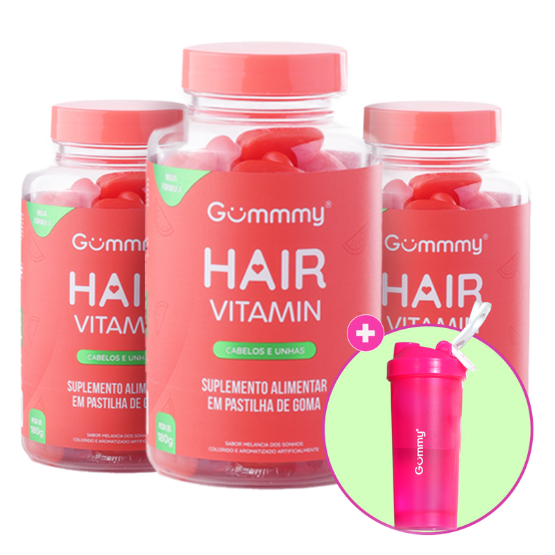 3 Gummy Hair® + 1 Shakeira