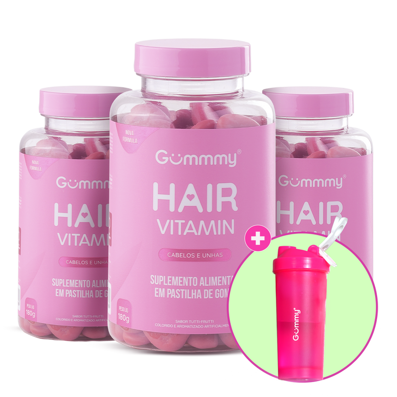 3 Gummy Hair® + 1 Shakeira