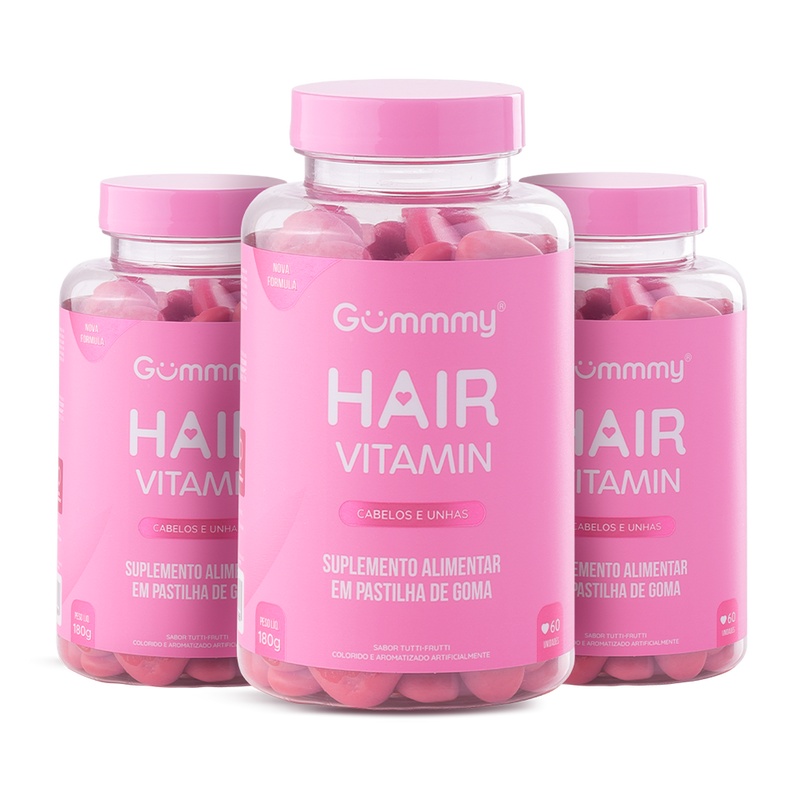 Kit 3 Gummy Hair®