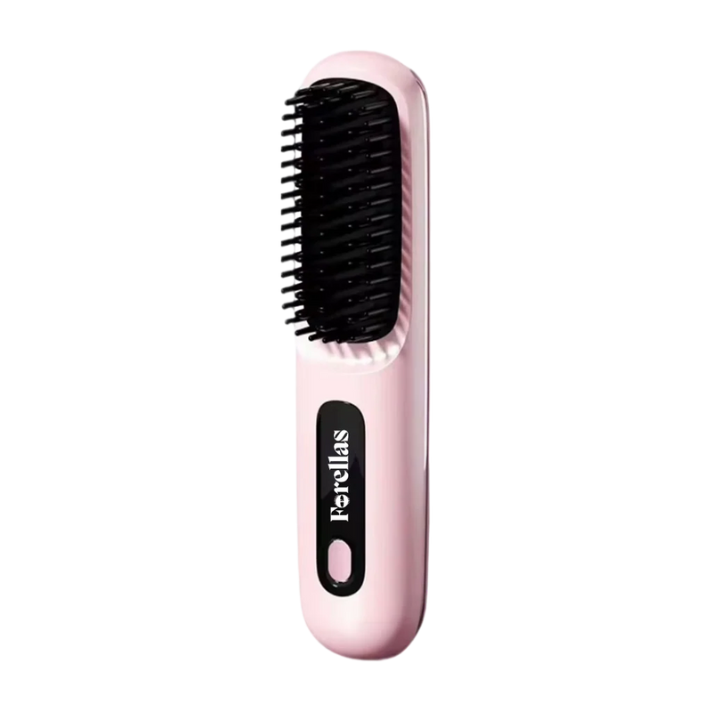 Mini Escova Alisadora - Cabelos Lisos Onde Estiver!