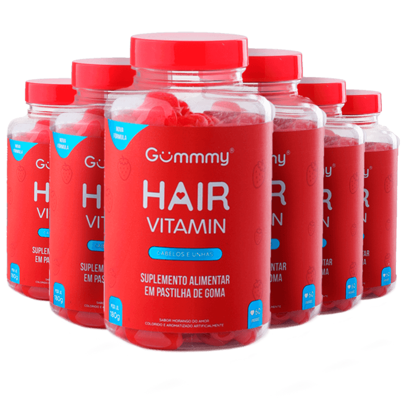 6 Gummy® Hair - 180g