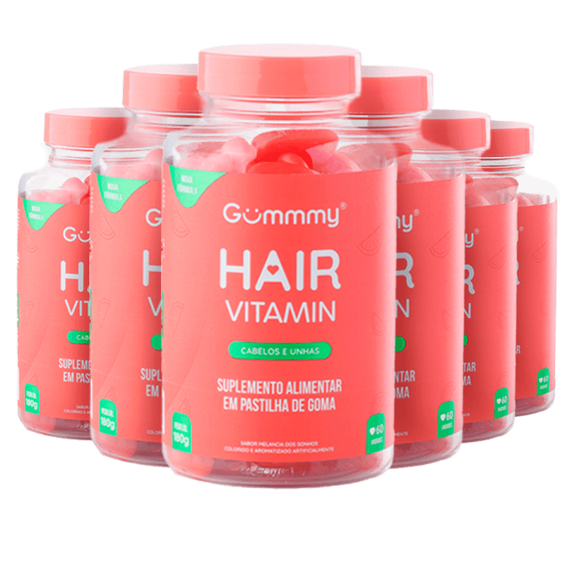 6 Gummy® Hair - 180g