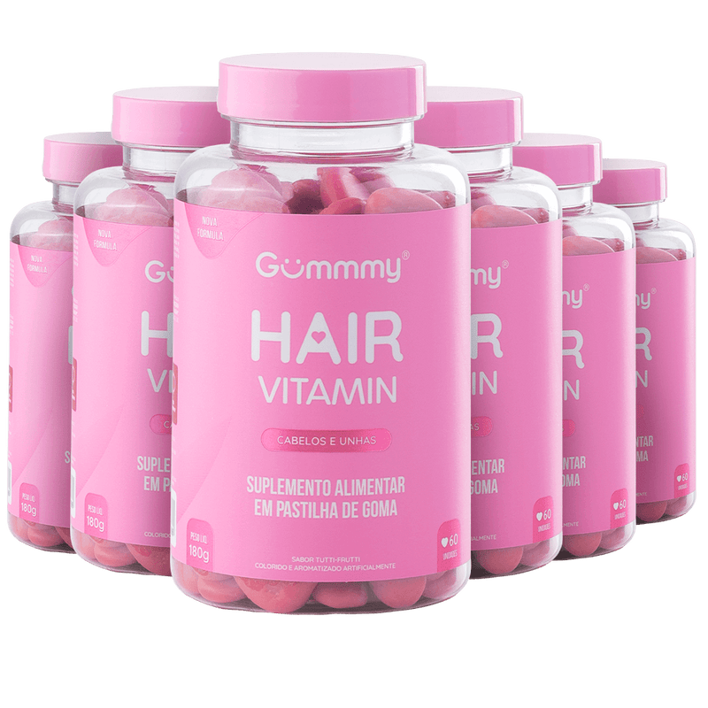 6 Gummy® Hair - 180g