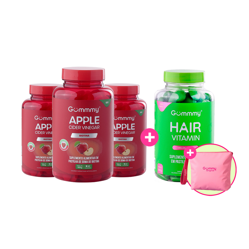 Kit Gummy Nutrição e Fortalecimento