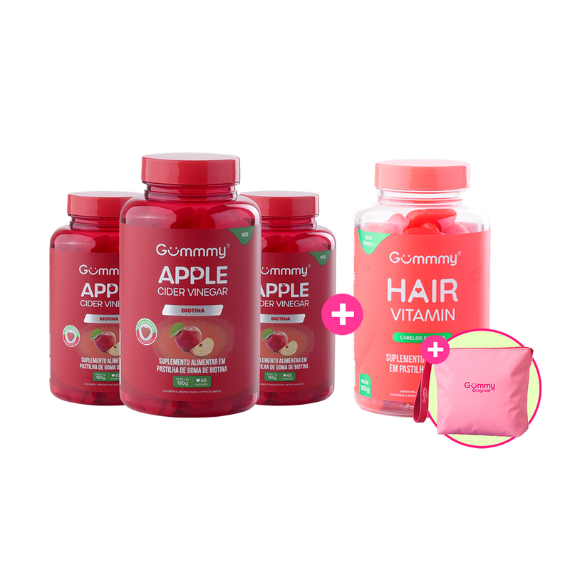 Kit Gummy Nutrição e Fortalecimento