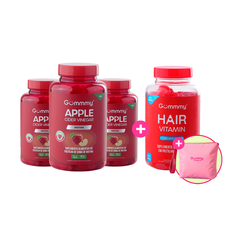 Kit Gummy Nutrição e Fortalecimento