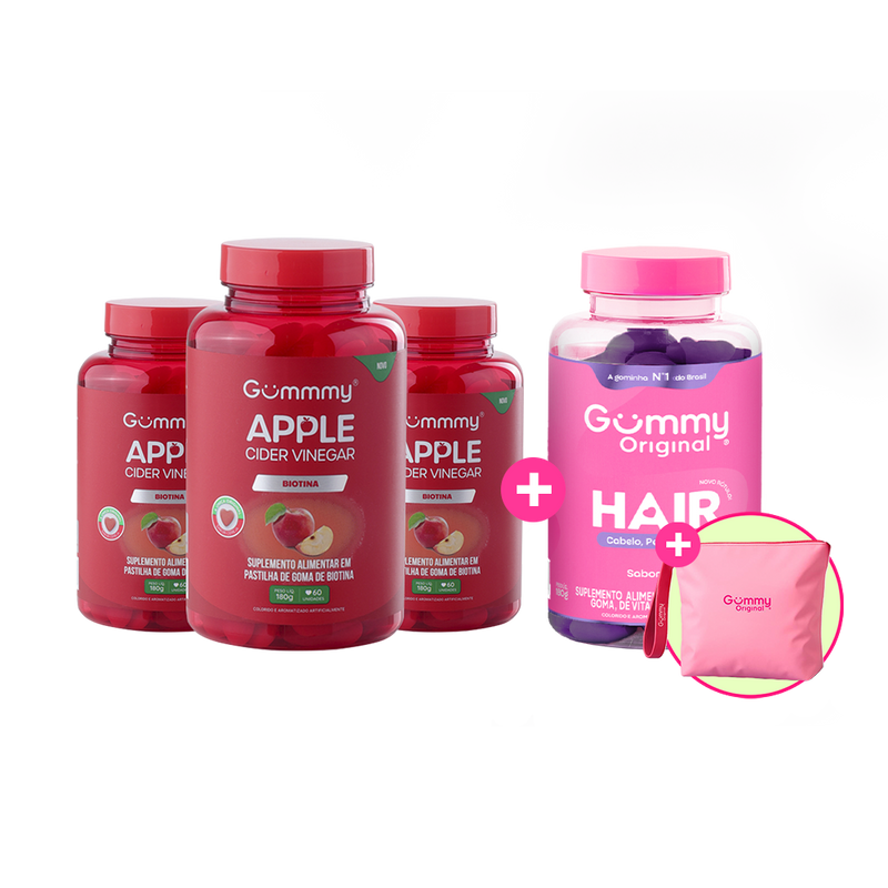 Kit Gummy Nutrição e Fortalecimento