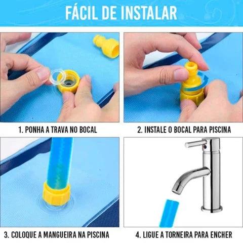 PetPool - Piscina com chafariz