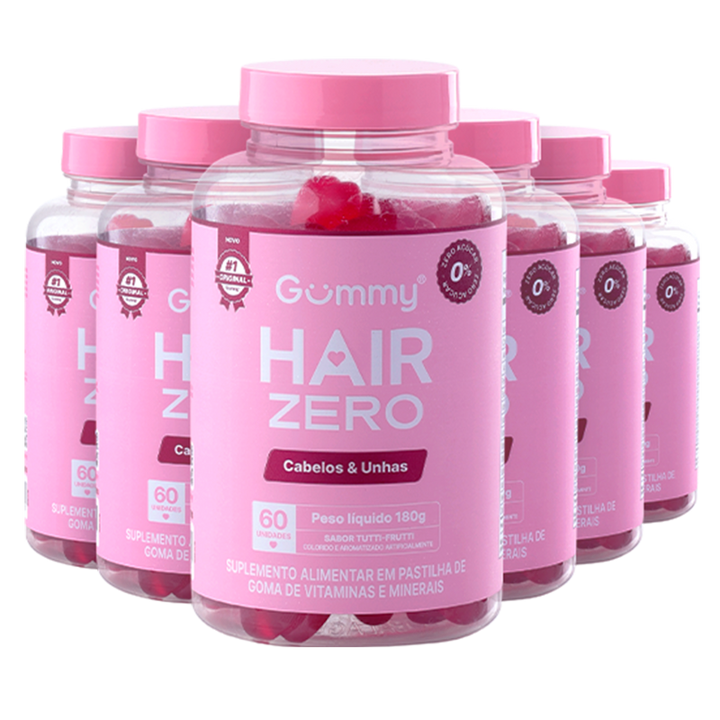 6 Gummy® Hair - 180g