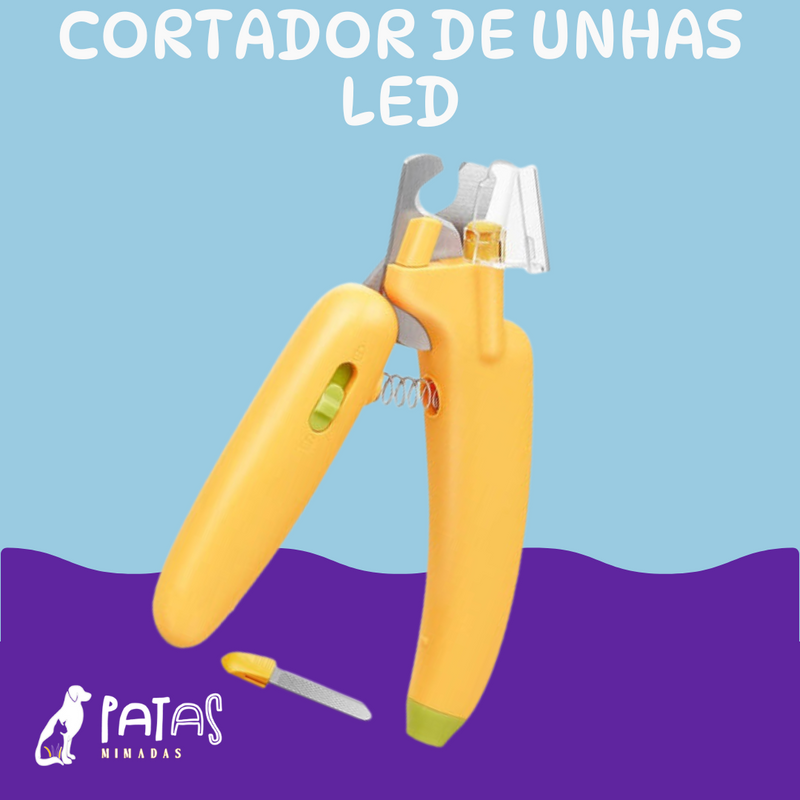 Cortador de unhas Led