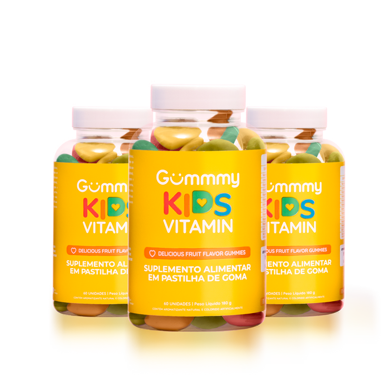 Gummy Kids Vitamin® - Mix Frutas 180 g  - LP