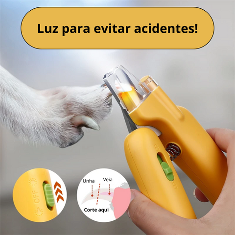 Cortador de unhas Led