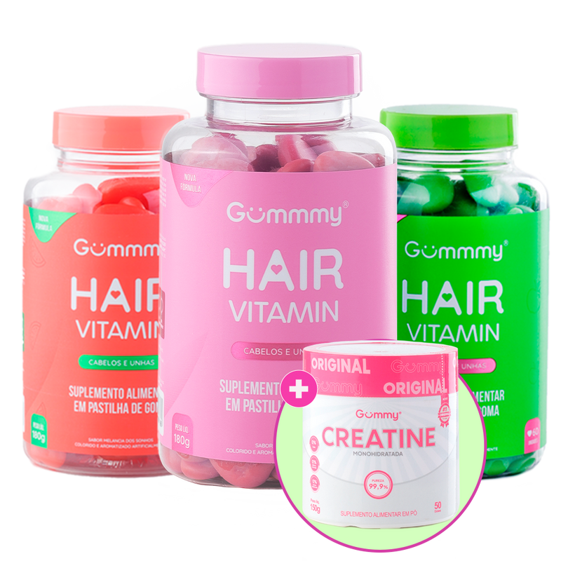 Gummy Mix de Sabores + 1 Gummy Creatine
