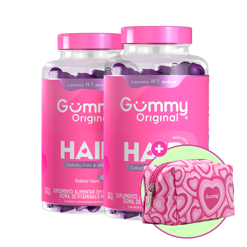 2 Gummy® Hair + Necessaire