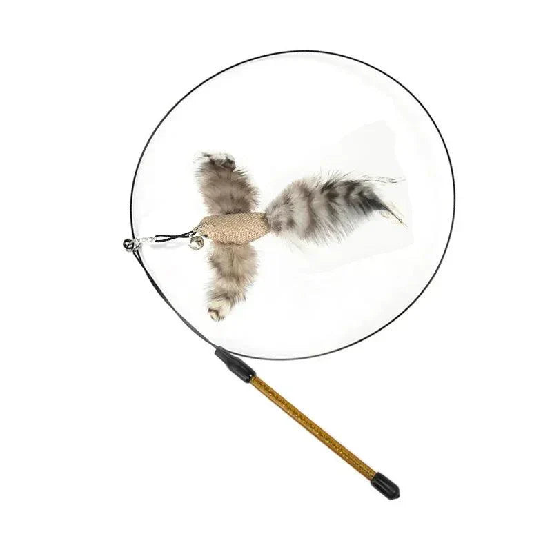 Varinha de brinquedo para gatos