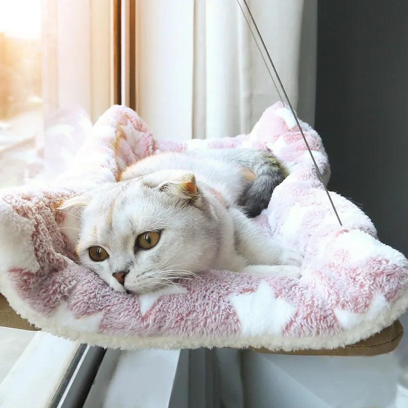 Cama de janela para gatos