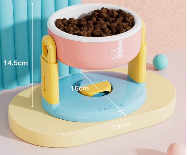 Tigela alta ajustável para pets