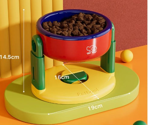 Tigela alta ajustável para pets