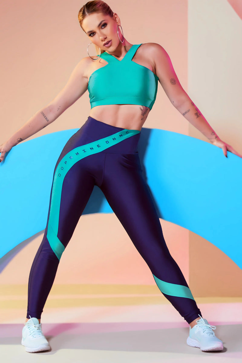 Top / Cropped + Legging / Calça