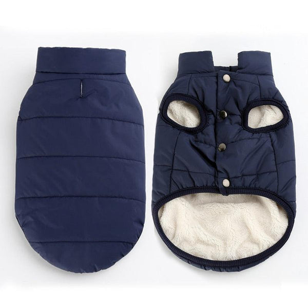 Colete de frio para cachorros