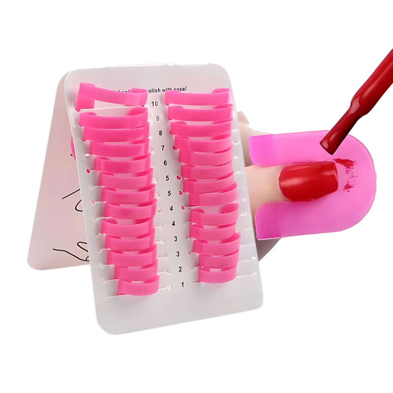 Kit para Unhas sem Borrar - Pinte com Precisão e Facilidade!