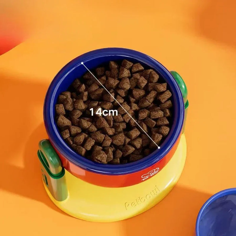Tigela alta ajustável para pets