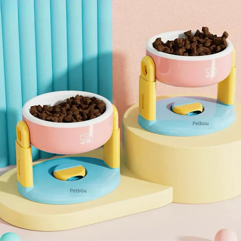 Tigela alta ajustável para pets
