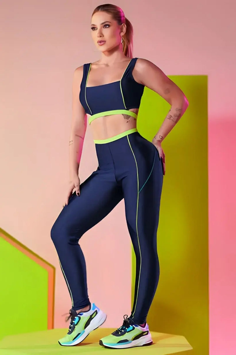 Top / Cropped + Legging / Calça