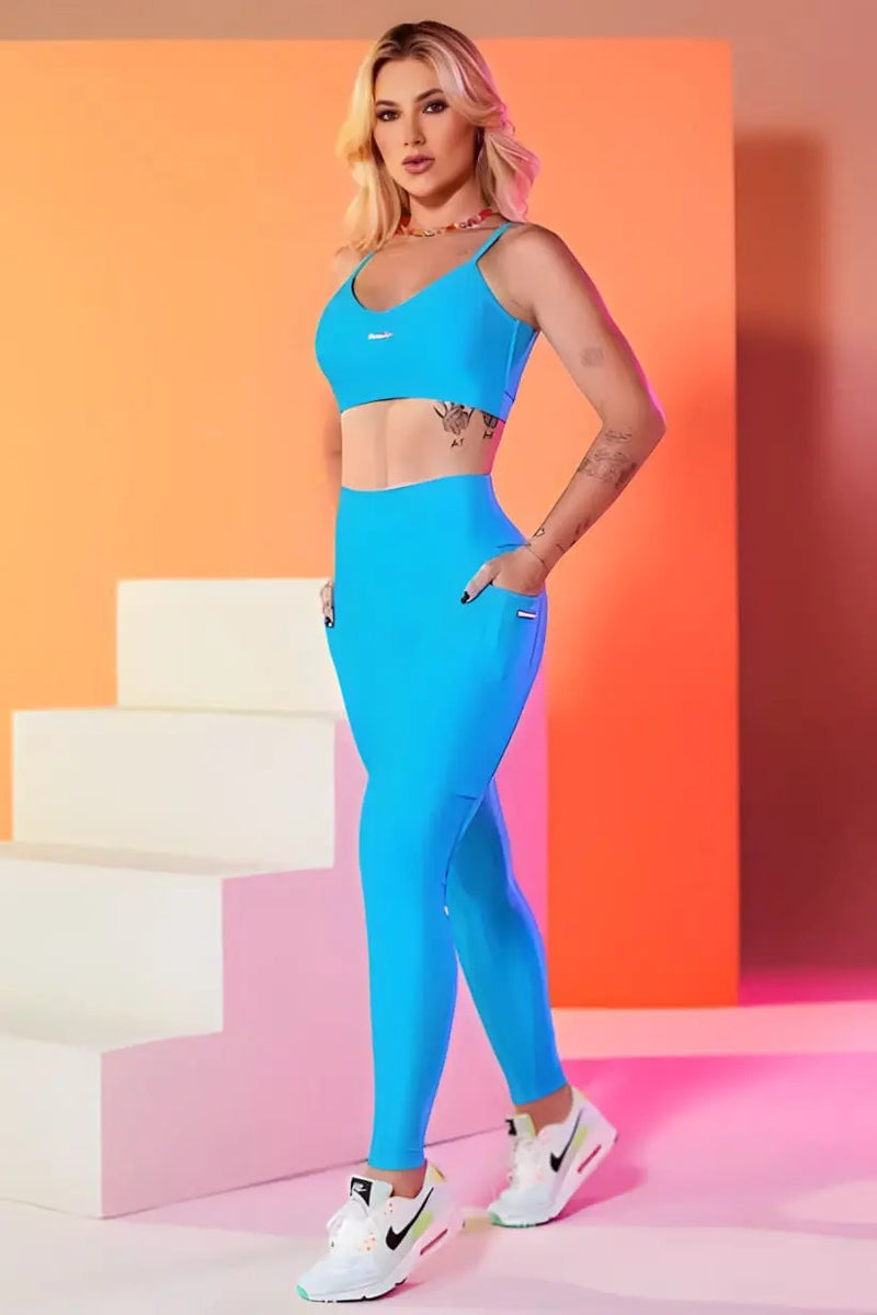 Top / Cropped + Legging / Calça